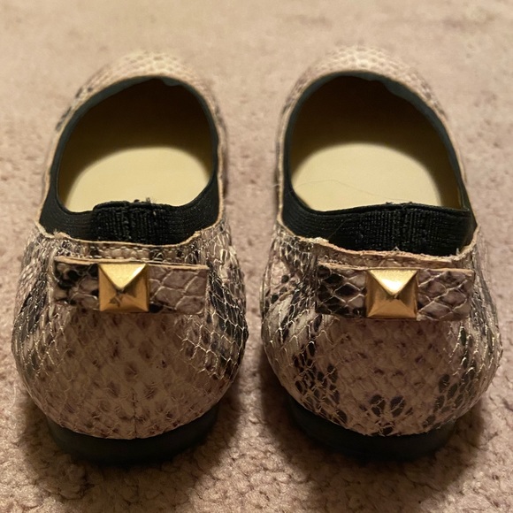 EUC Kate Spade Snakeskin Print Flats Size 7.5 - Picture 3 of 4